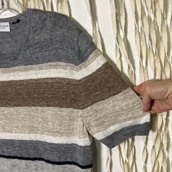 Khakis of Carmel NWOIT Men's Short Sleeve Knit Linen Top Size 54/XXL - Picture 2 of 7